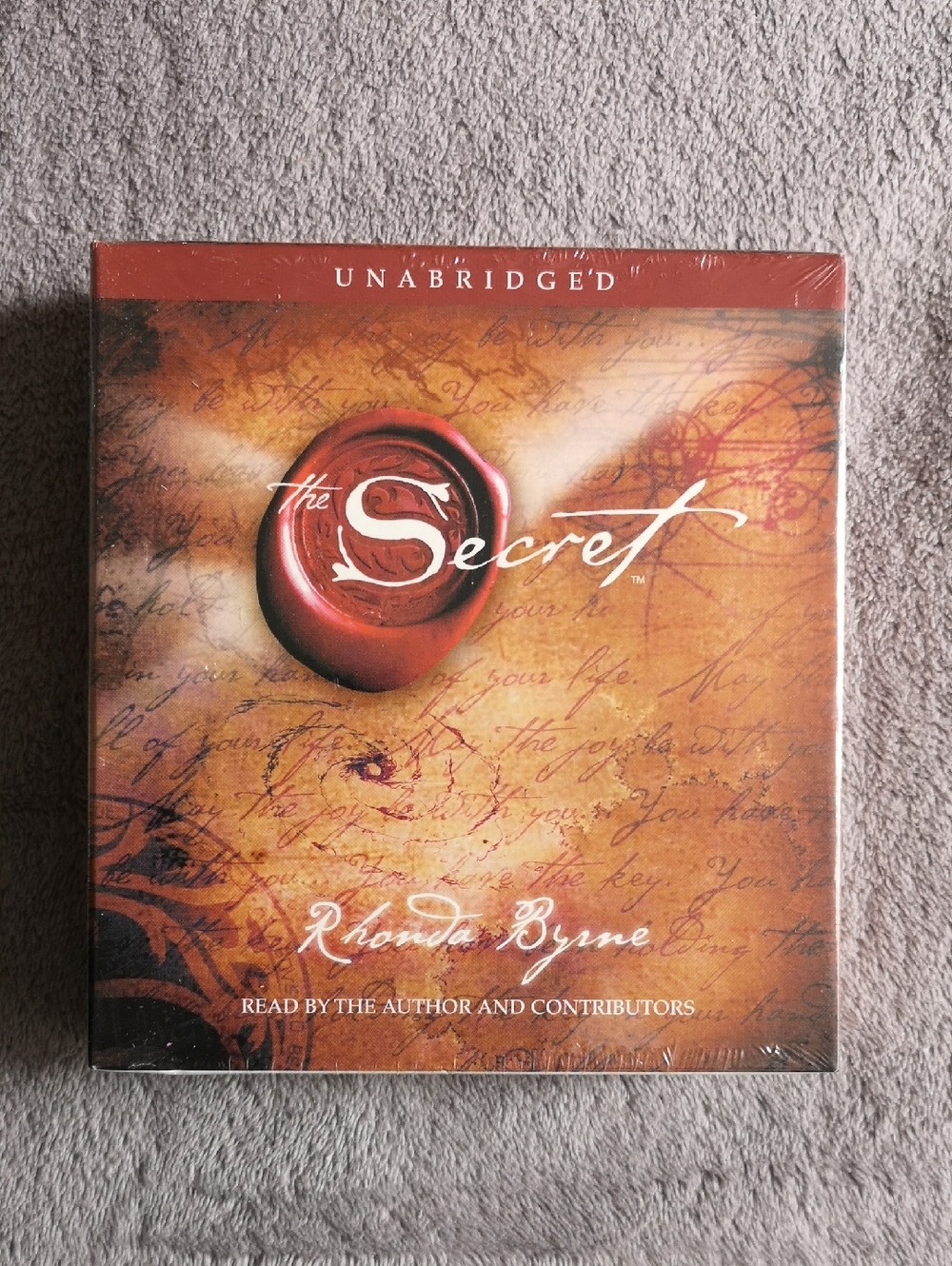 New Sealed The Secret Audio Book 4 CDs Approx 4 Hours by Rhonda Byrne